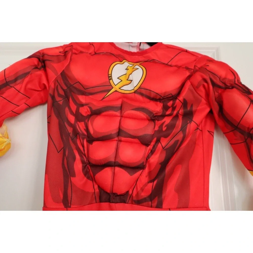Flash Halloween Kids Costume Marvel Movies Costume Halloween Party Flash Costume - Picture 2 of 16